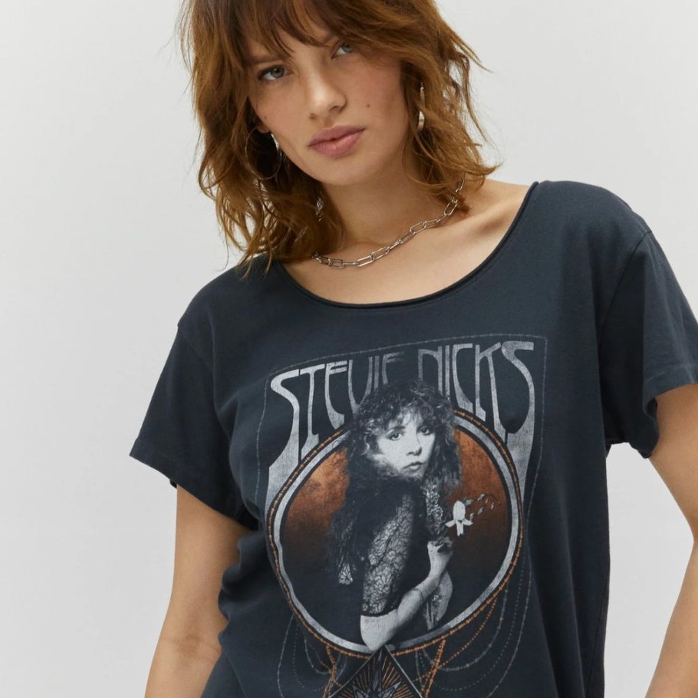 NWT Stevie Nicks Daydreamer scoop neck size S